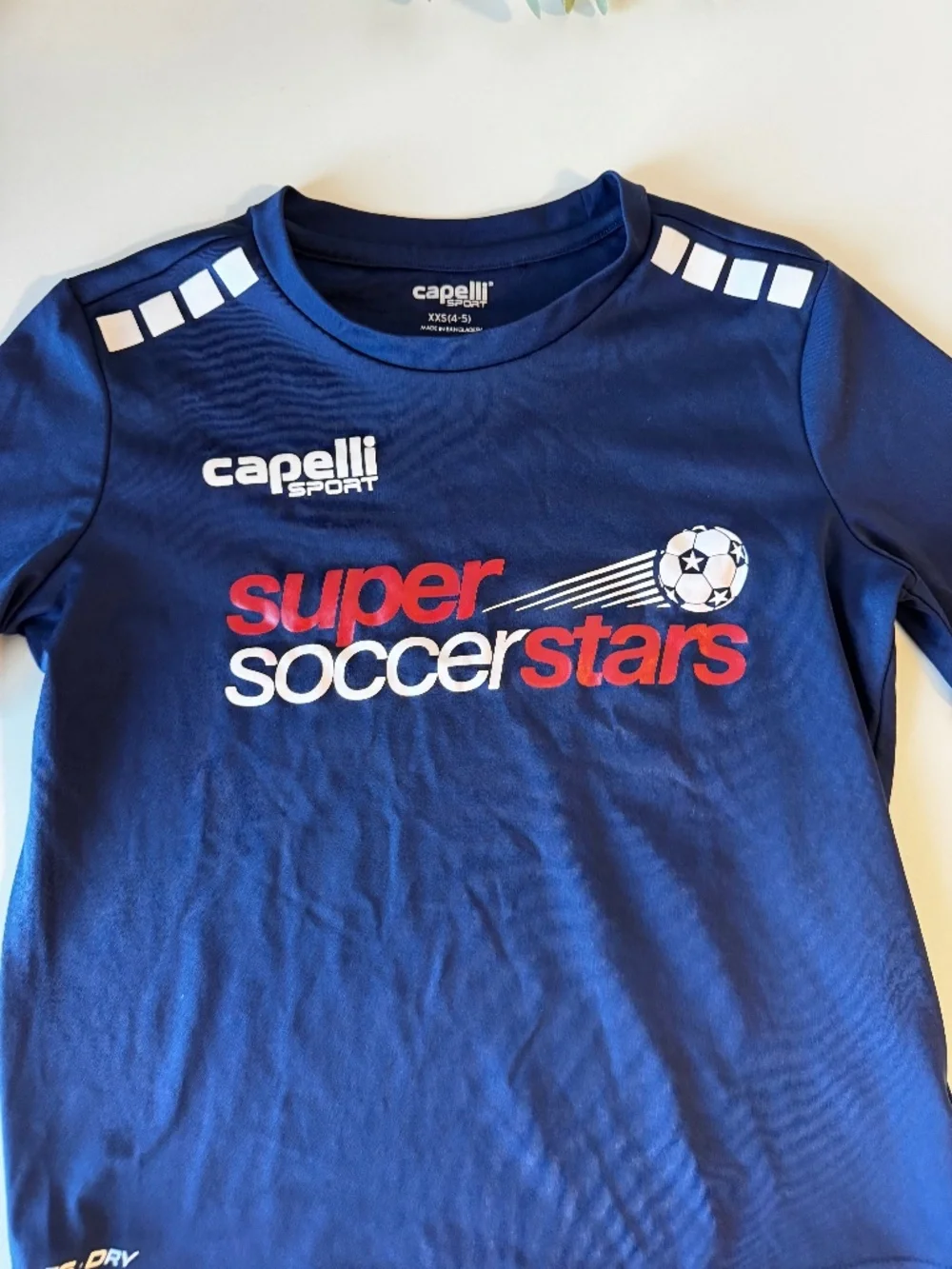 Boys Athletic T-Shirt Bundle Reebok & Capelli Sport Soccer Tee Size 4/5